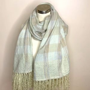 Vince Camuto | Cream Colored Large Neutral Colored Scarf Wrap | Neckwear Unisex
